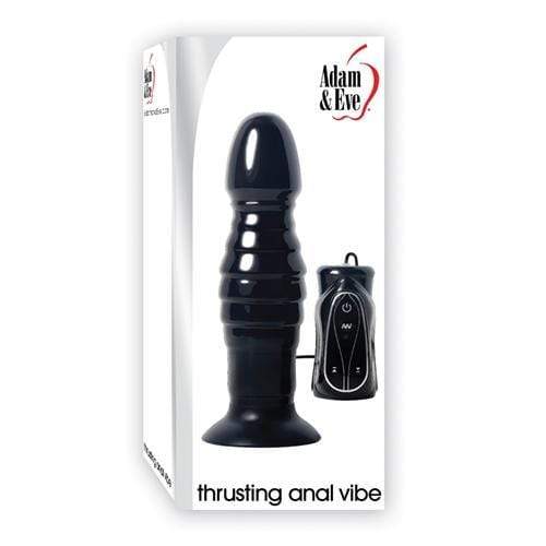 adam and eve thrusting anal vibe black     Adam and Eve Products