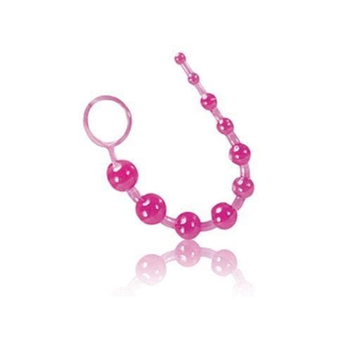 Sassy 10 Anal Beads - Pink