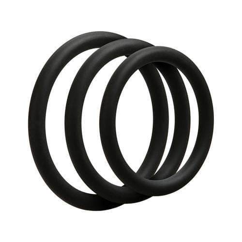 optimale 3 c ring set thin black