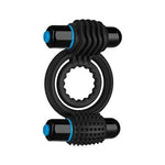 Optimale Vibrating Double C Ring - Black
