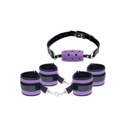 ff purple pleasure bondage set