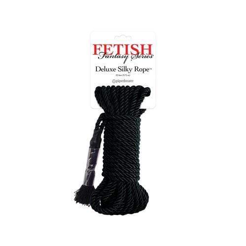 Fetish Fantasy Series Deluxe Silky Rope - Black