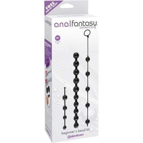 anal fantasy collection beginners bead kit black
