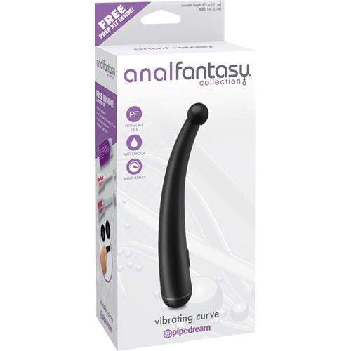 Anal Fantasy Collection Vibrating Curve - Black
