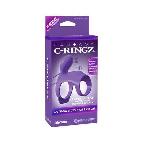 Fantasy C-Ringz Ultimate Couples Cage - Purple