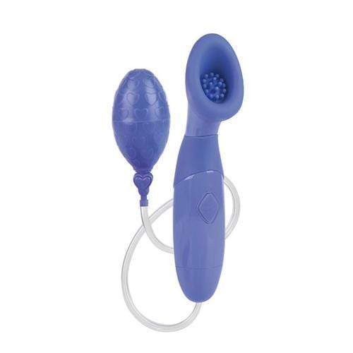 calexotics   waterproof silicone clitoral pump purple