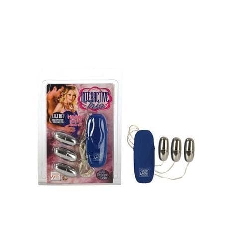 Interactive Trio Bullets - Silver